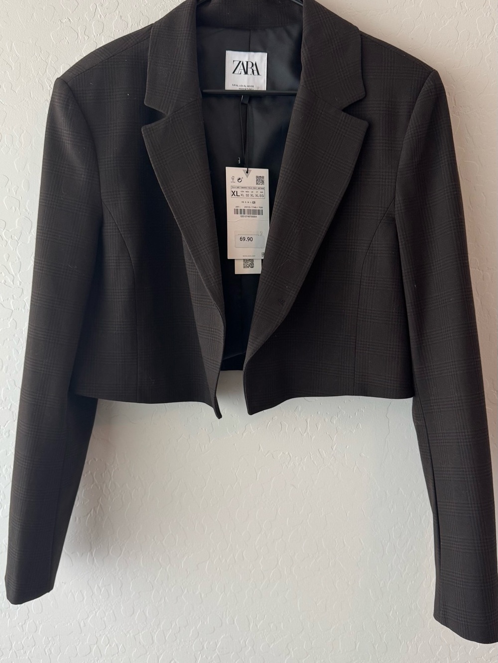 ZARA Women's Cropped Blazer